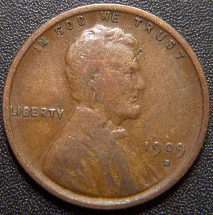 1909-S VDB Lincoln Cent - Fine