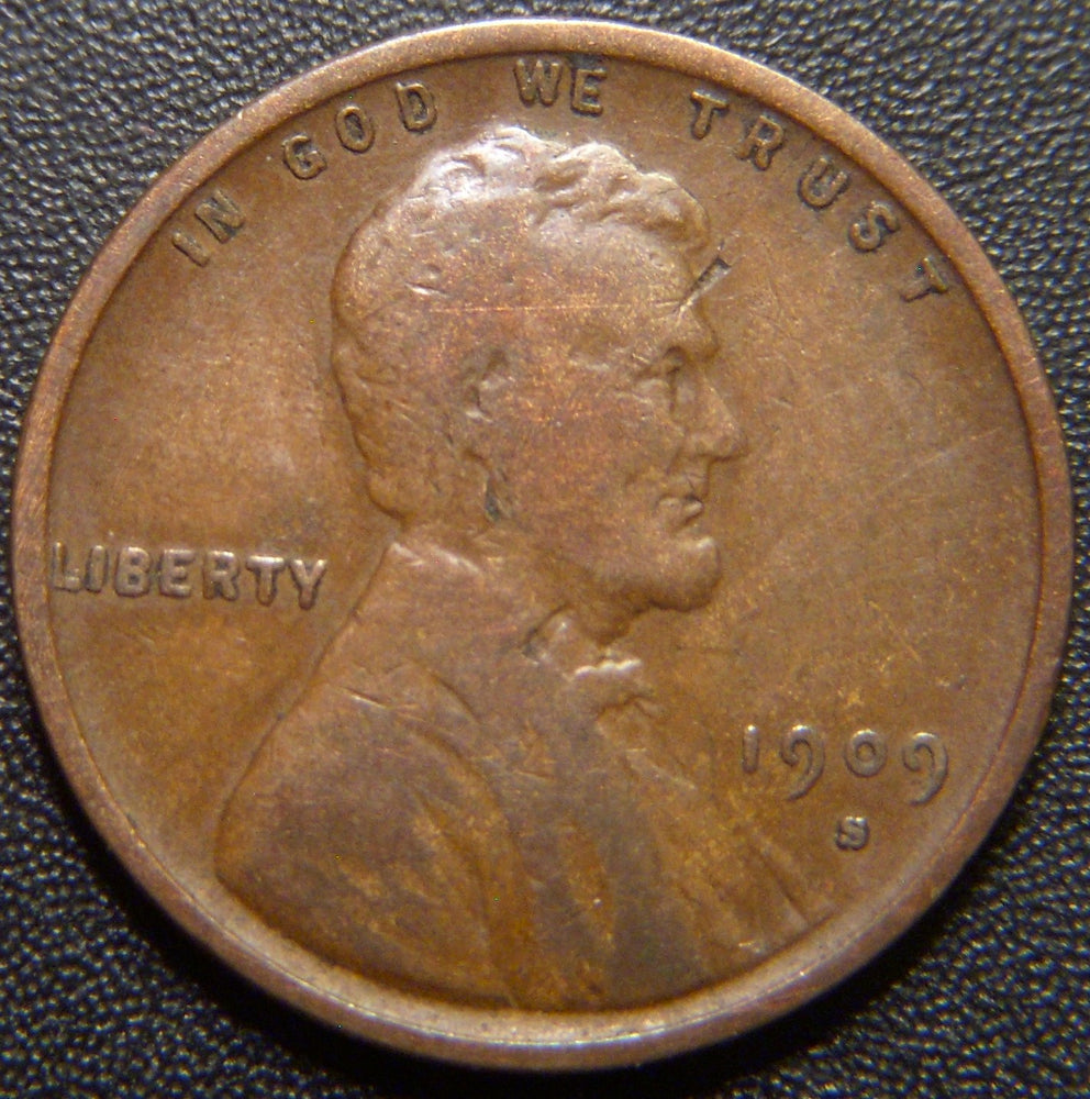 1909-S VDB Lincoln Cent - Fine