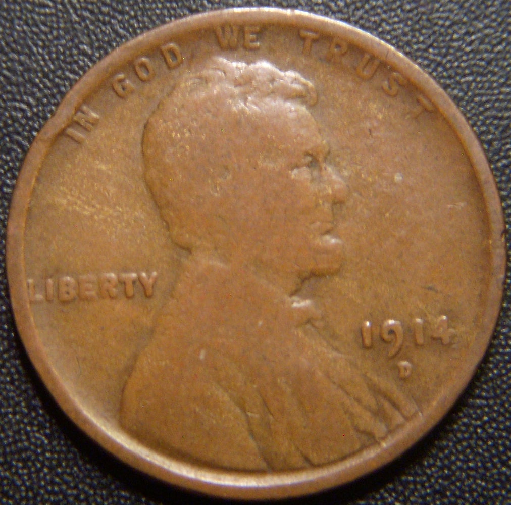 1914-D Lincoln Cent - Very Good