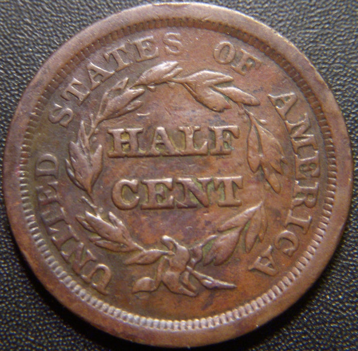 1851 Half Cent - Very Fine