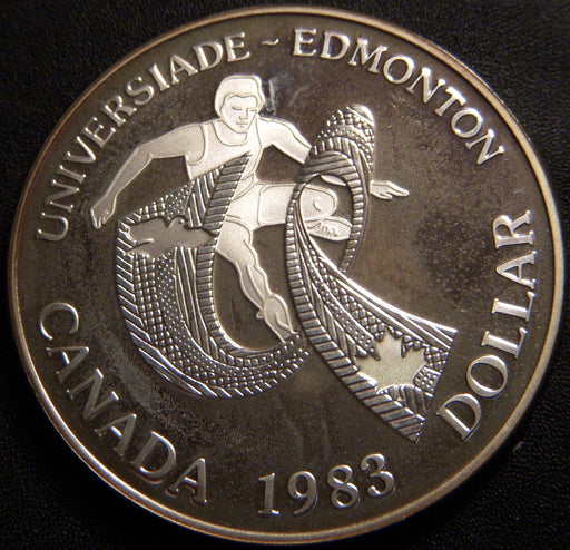 1983 Canadian Dollar - Edmonton Proof-Like