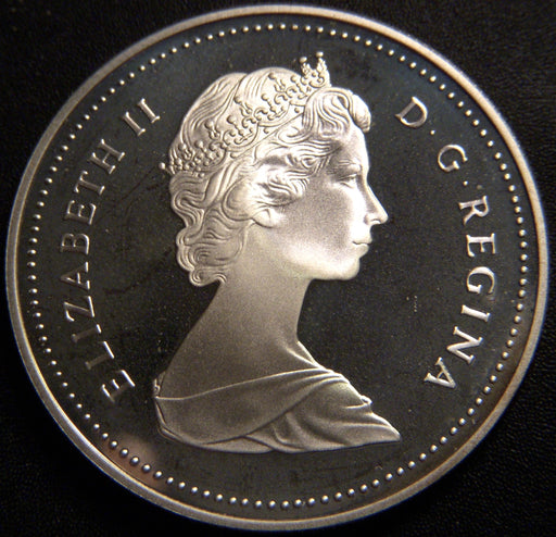 1986 Canadian Dollar - Vancouver Proof-Like