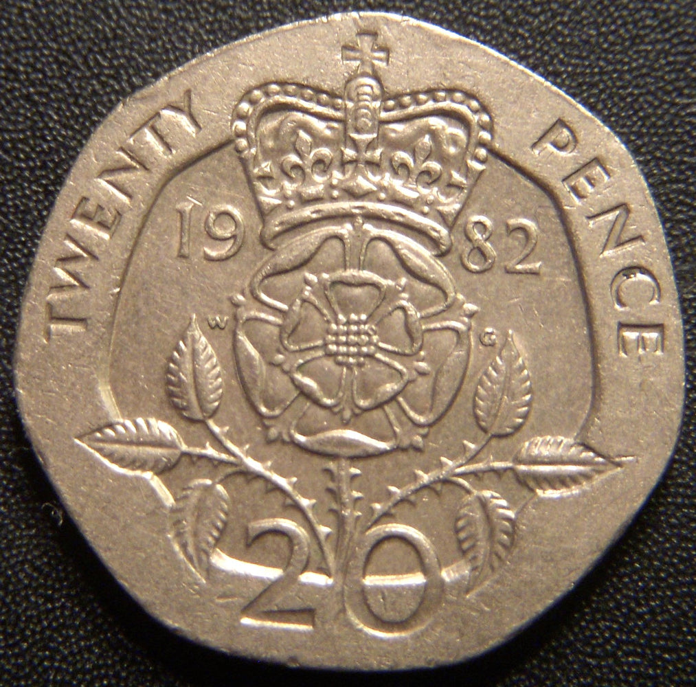 1982 20 Pence - Great Britain