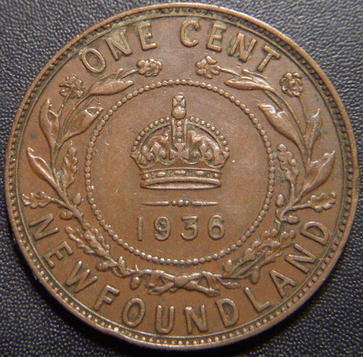 1936 One Cent - New Foundland