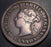 1876H Canadian Large Cent - Fine