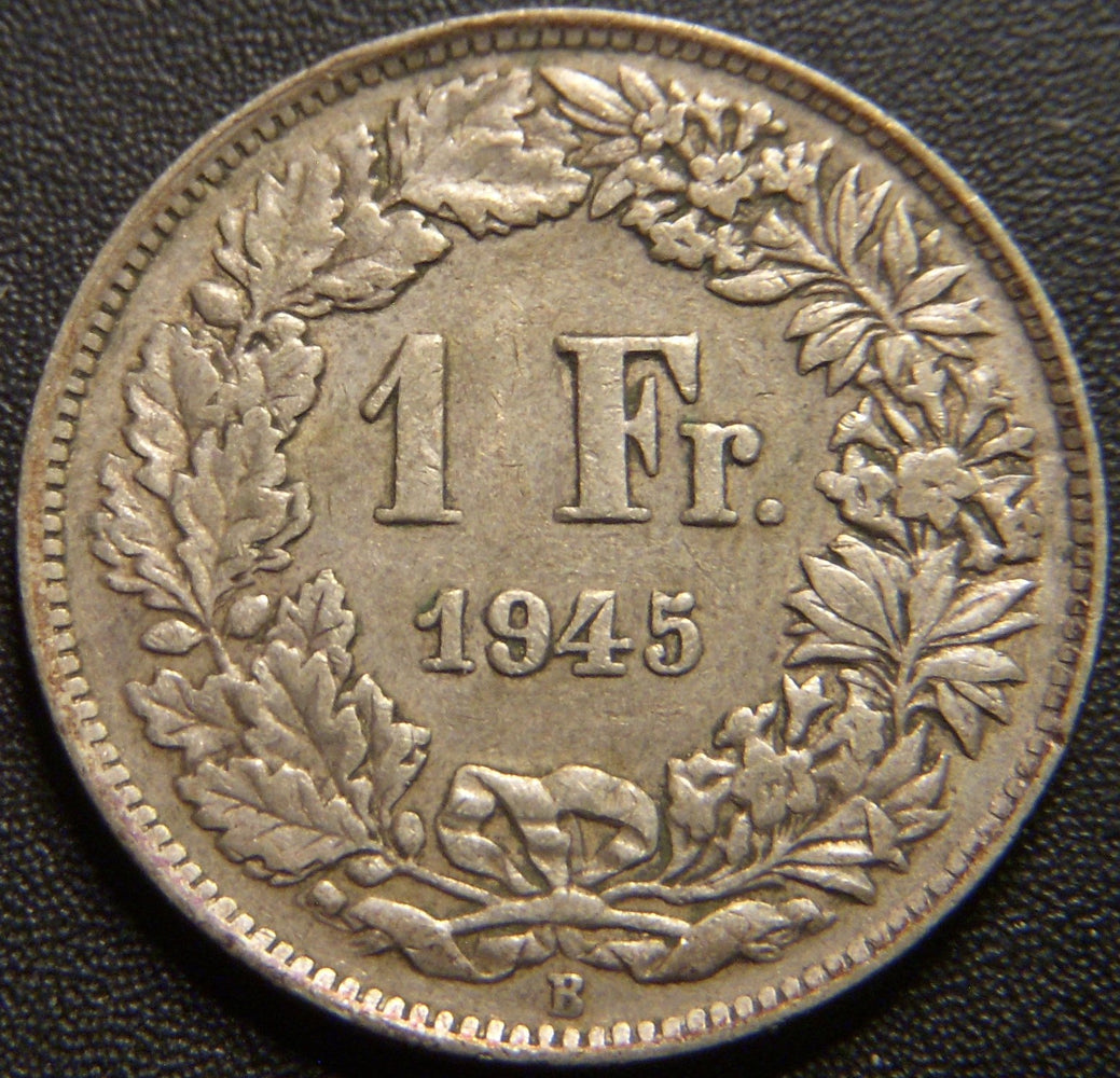 1945 1 Franc - Switzerland