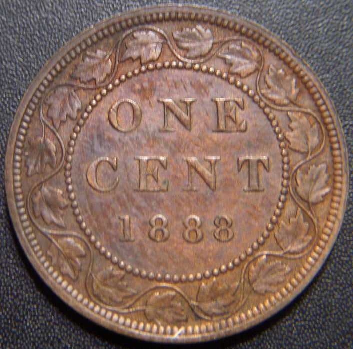 1888 Canadian Large Cent - Extra Fine
