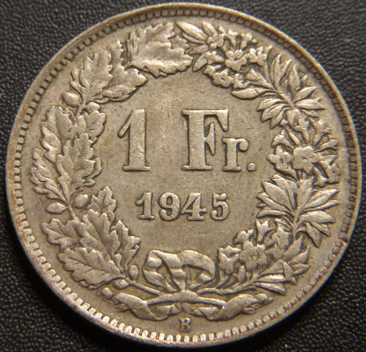 1945 1 Franc - Switzerland