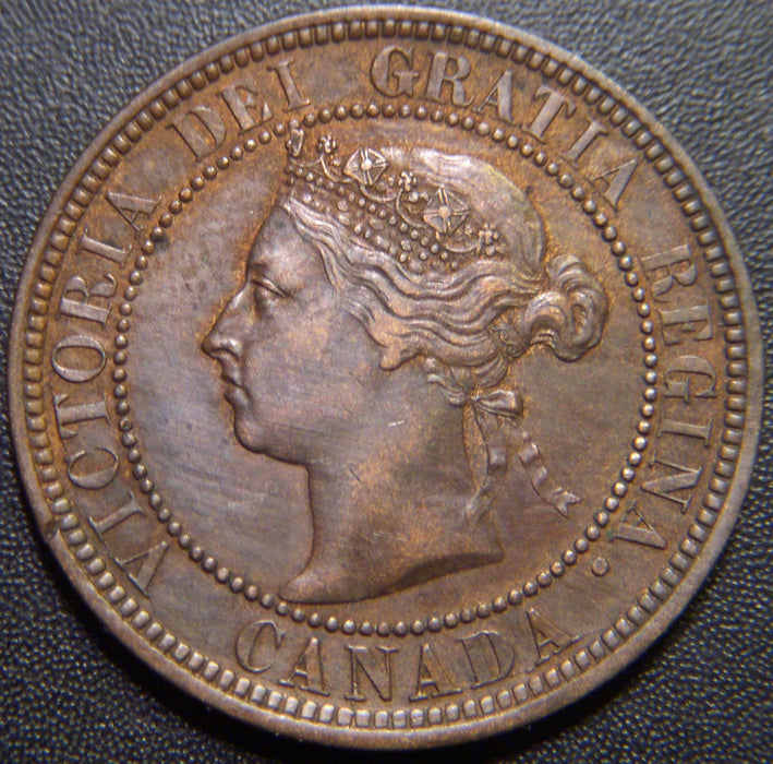 1888 Canadian Large Cent - Extra Fine