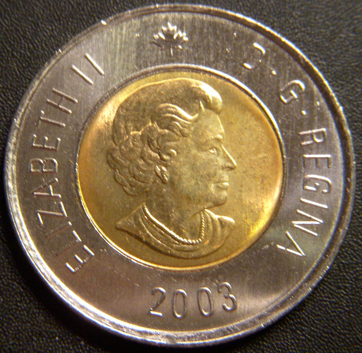 2003 Canadian $2 Dollar - No Crown Unc.