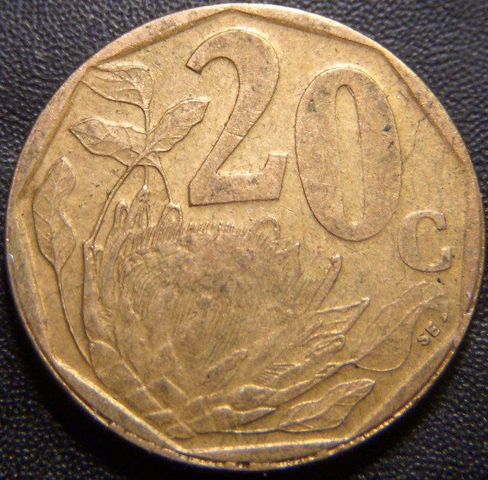 1997 20 Cents - South Africa