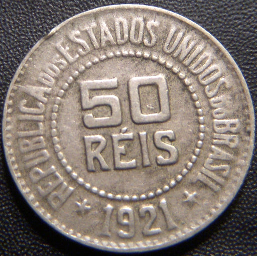 1921 50 Reis - Brazil