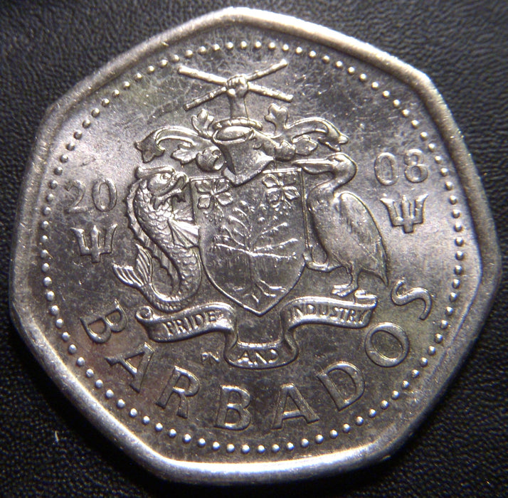 2008 One Dollar - Barbados