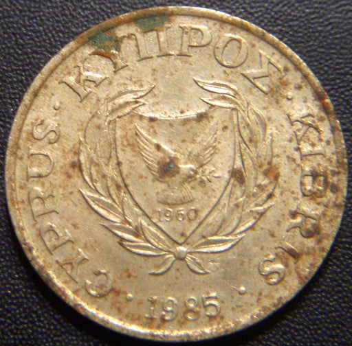 1985 2 Cents - Cyprus