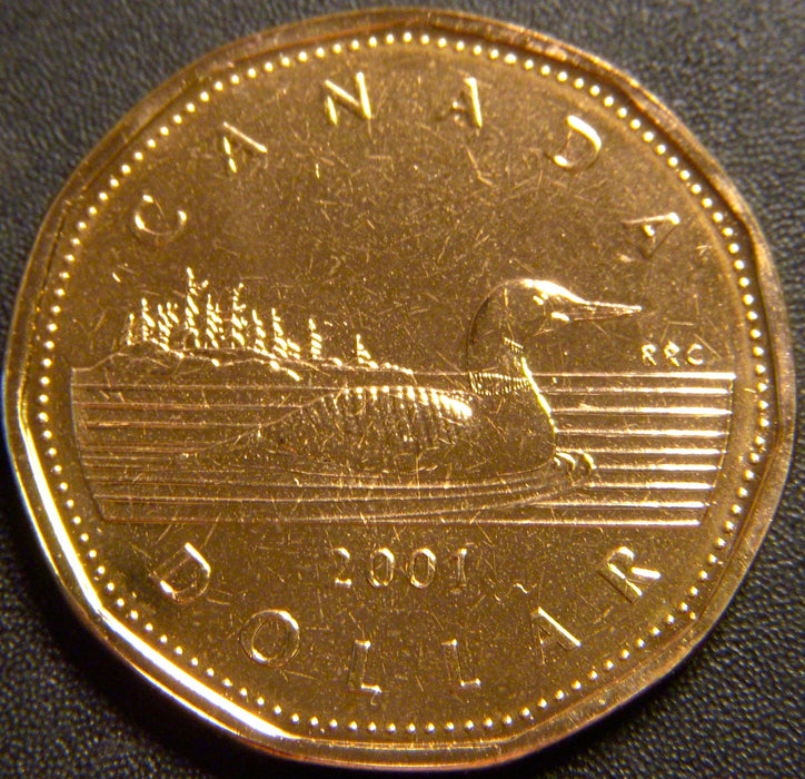 2001 Canadian $1 - Uncirculated