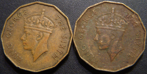 1952 3 Pence - Fiji