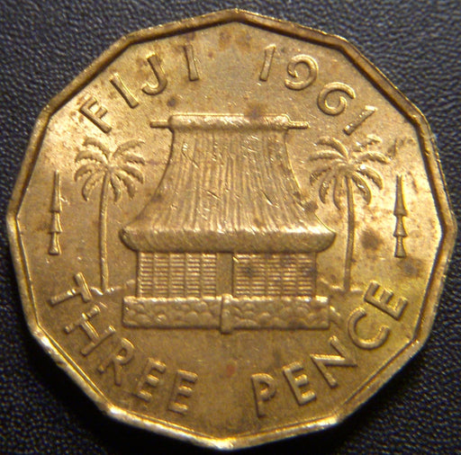 1961 3 Pence - Fiji