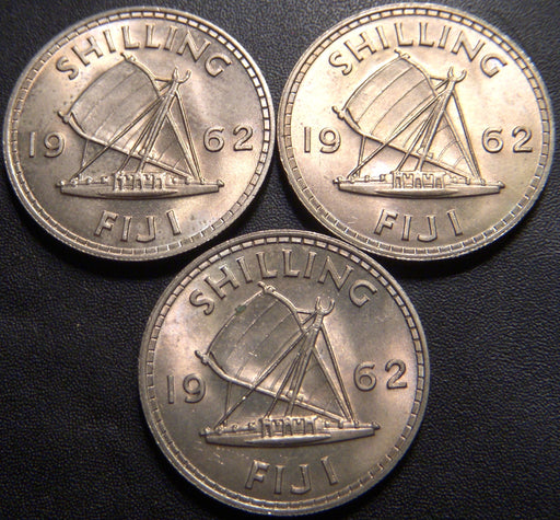 1962 Shilling - Fiji