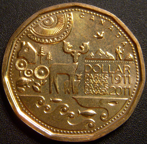 2011 Canadian $1 - Parks Uncirculated