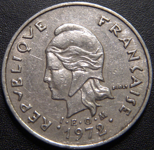 1972a 10 Francs - French Polynesia