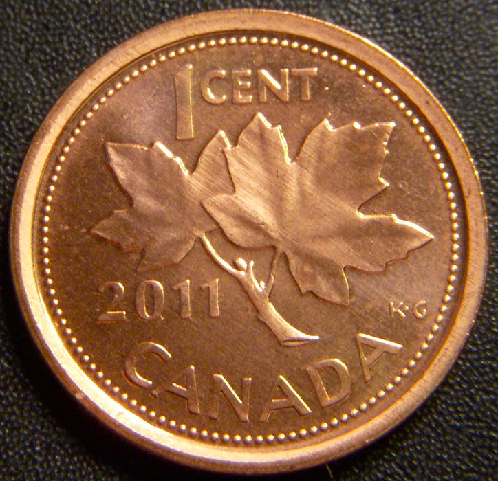 2011 Canadian Cent - Non-Magnetic Uncirculated