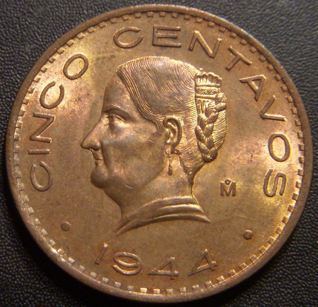 1944 5 Centavos - Mexico