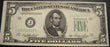 1950A (J) $5 Federal Reserve Note - FR#1962J* Star Note