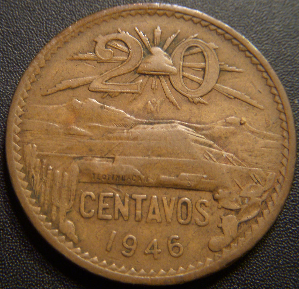 1946 20 Centavos - Mexico