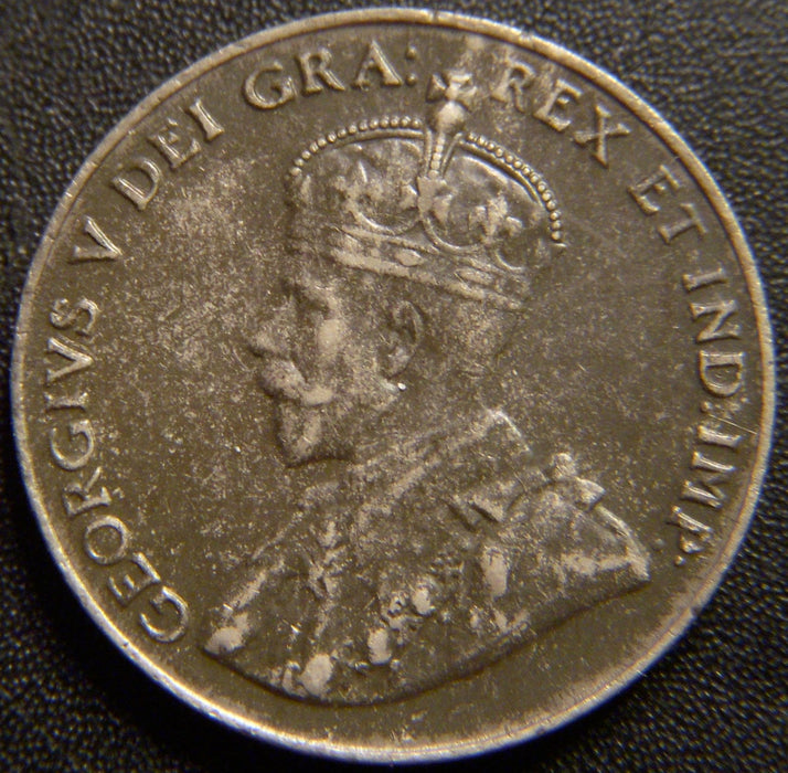 1925 Canadian Nickel - Extra Fine