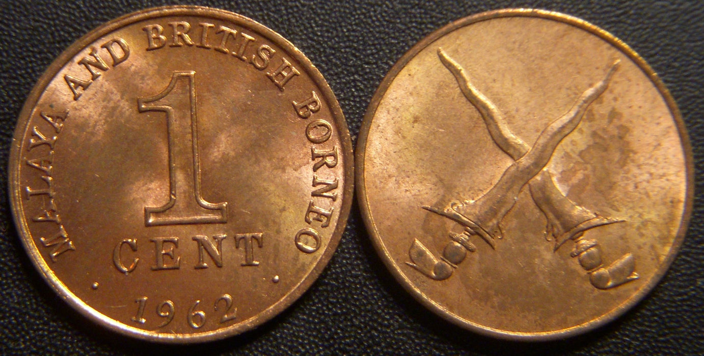 1962 1 Cent - Malaya & British Bornea
