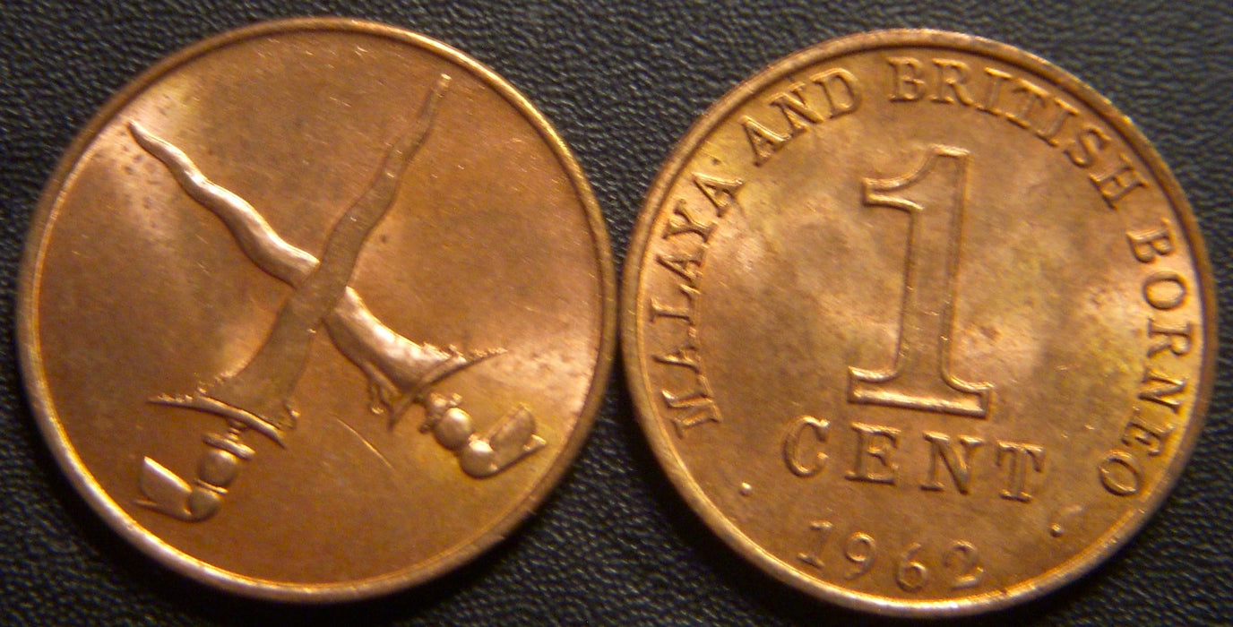 1962 1 Cent - Malaya & British Bornea