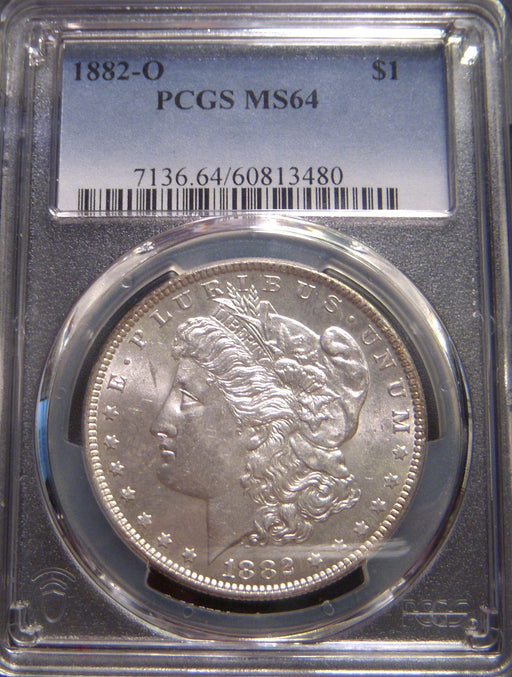 1882-O Morgan Dollar - PCGS MS64