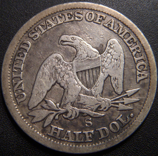 1862-S Seated Half Dollar - Good