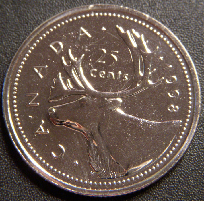 1998 Canadian Quarter - Uncirculated