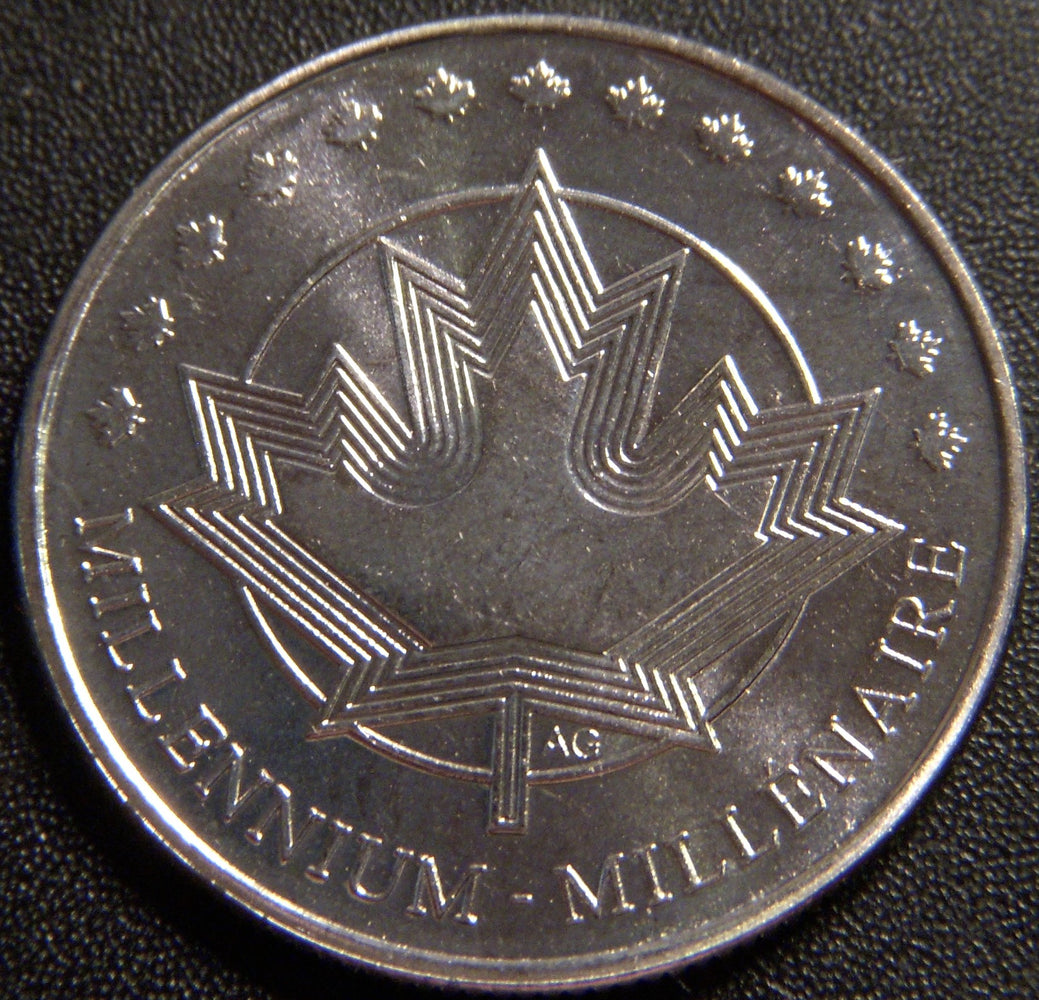 1999 Canadian Millenium Medal - Uncirculated