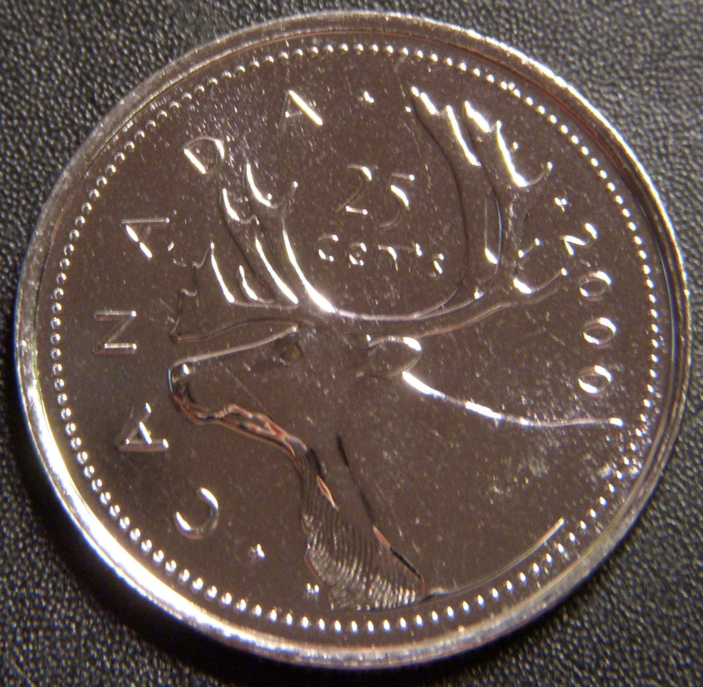 2000 Canadian Quarter - Uncirculated