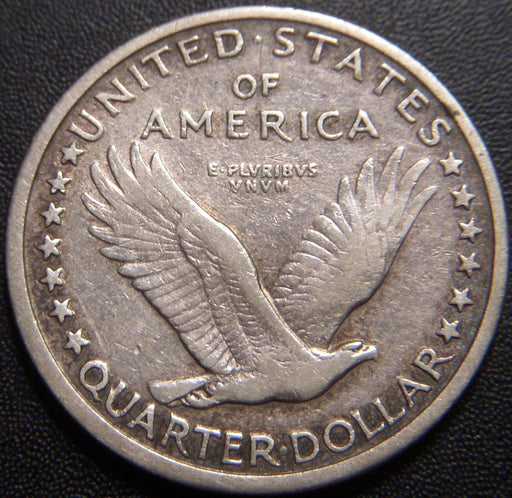 1917-S T1 Standing Quarter - Extra Fine