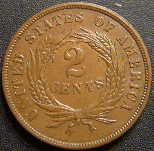 1866 Two Cent - Uncirculated