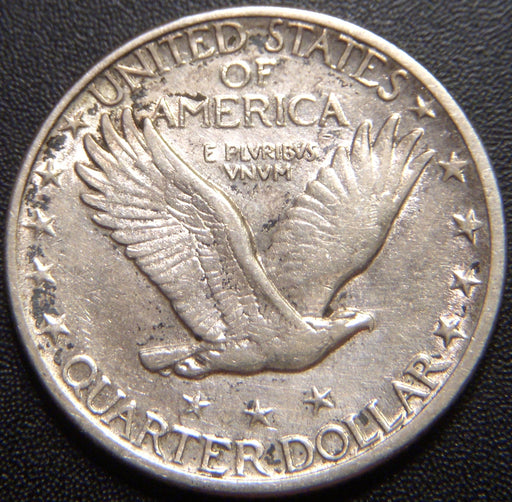 1917-D T2 Standing Quarter - Extra Fine