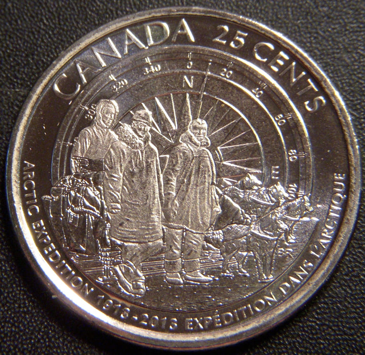 2013 Canadian Quarter - Artic Expedition Uncirculated