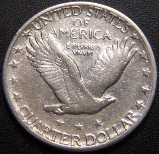 1920-S Standing Quarter - Fine