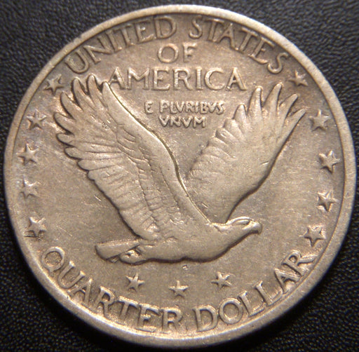1921 Standing Quarter - Very Fine