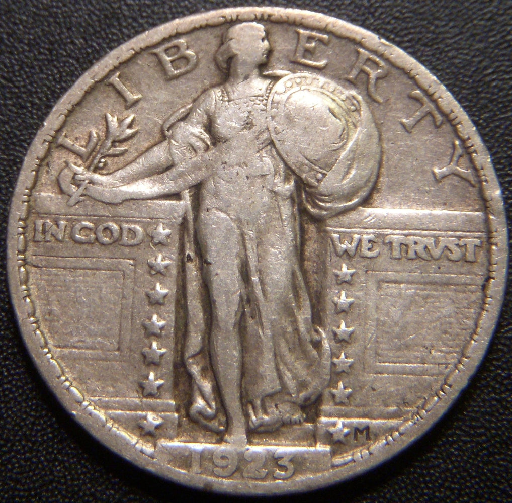 1923 Standing Quarter - Very Fine