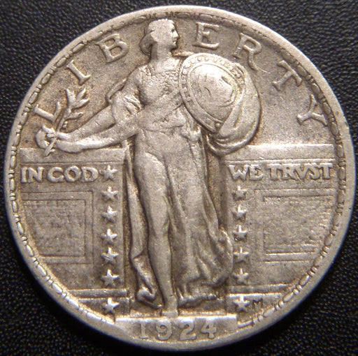 1924 Standing Quarter - Extra Fine