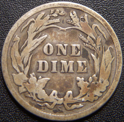 1913-S Barber Dime - Good