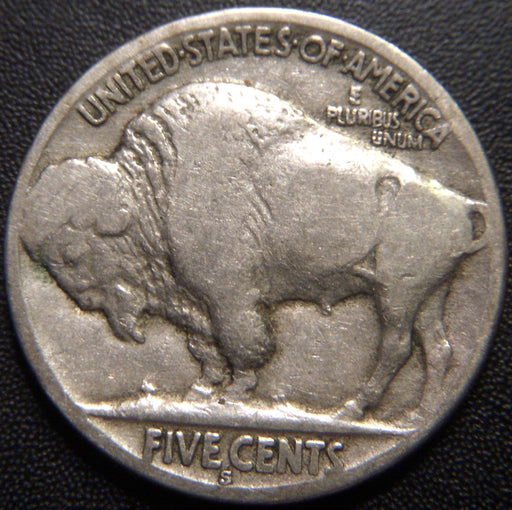 1921-S Buffalo Nickel - Very Good