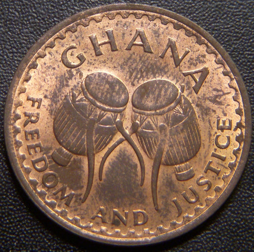 1967 Half Pesewa - Ghana