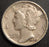 1929 Mercury Dime - Extra Fine