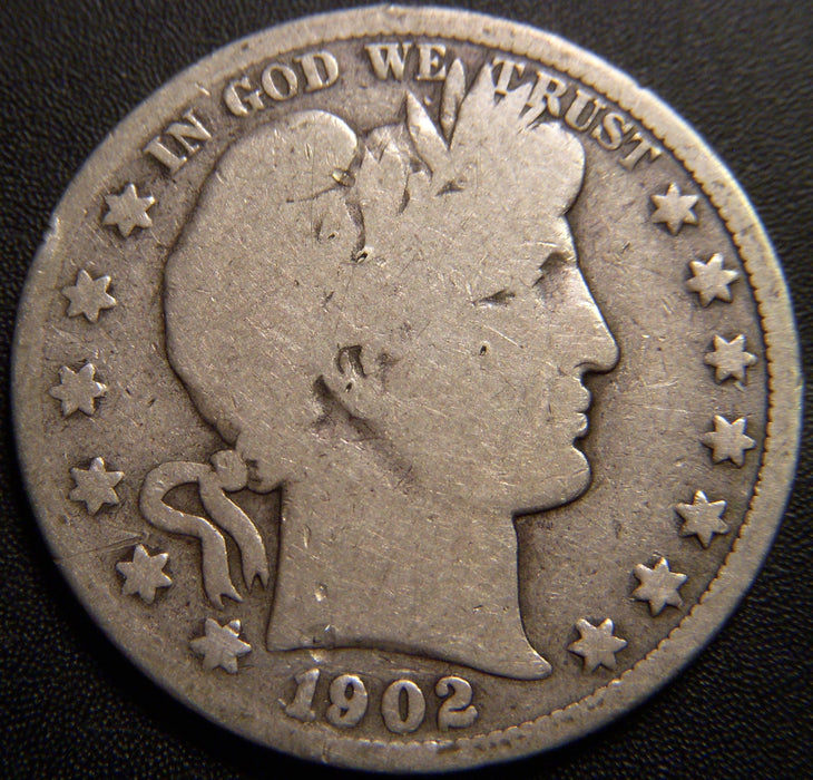 1902-O Barber Half Dollar - Good