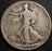 1928-S Walking Half Dollar - Very Good